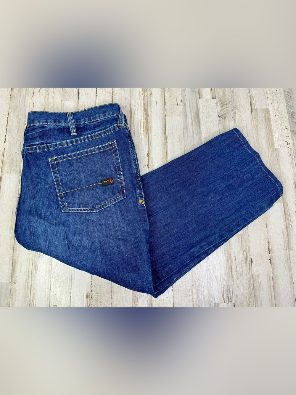 Ariat FR M4 Relaxed Boot Cut Jeans Mens 50x28 CAT 2 Flame Resistant Denim